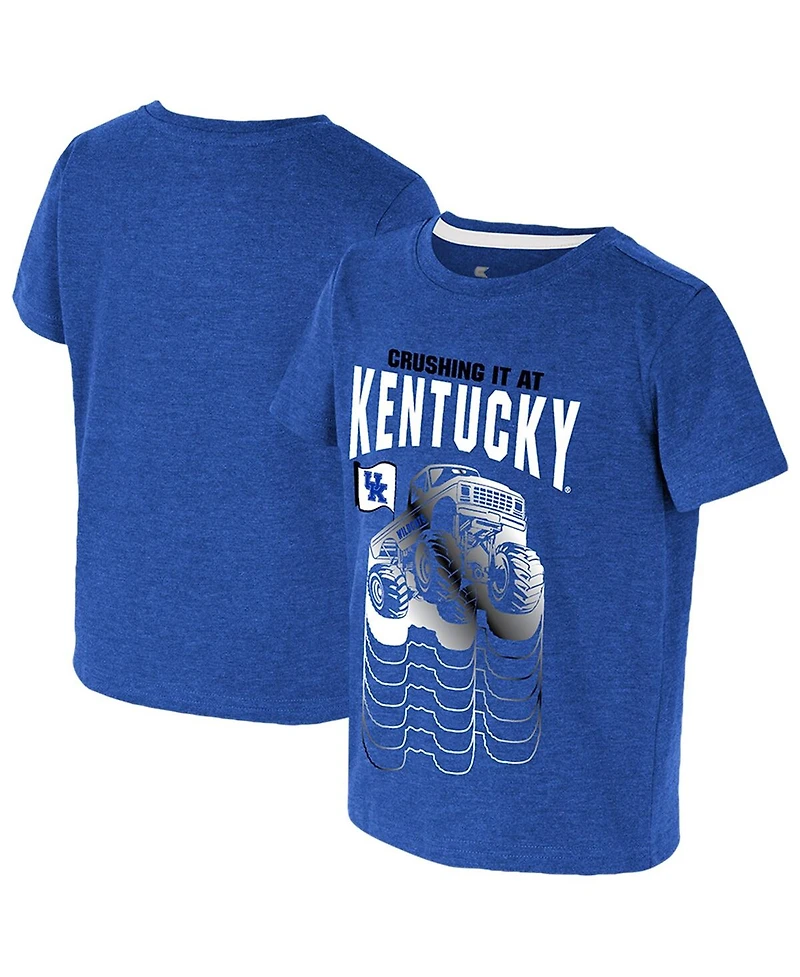 Colosseum Toddler Royal Kentucky Wildcats Crushing It T-Shirt