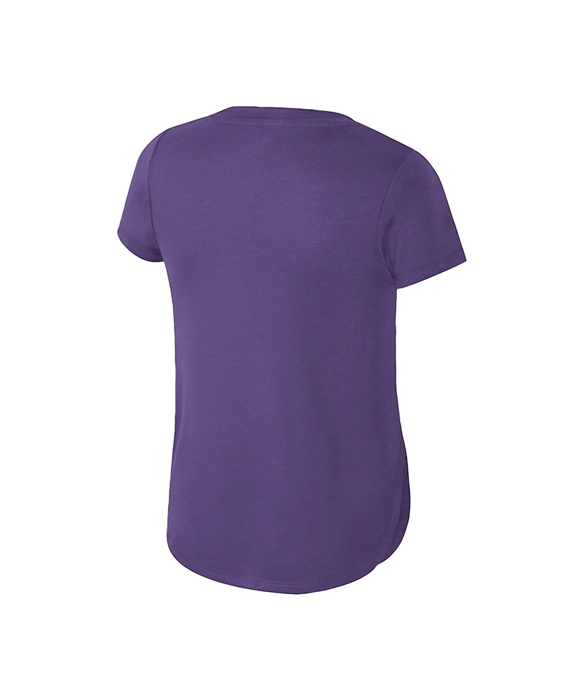 Colosseum Big Boys and Girls Purple Washington Huskies Rogan T-Shirt