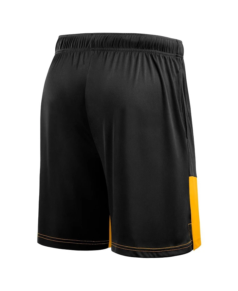 Logo Athletic Men's Black Boston Bruins Best of the Shorts