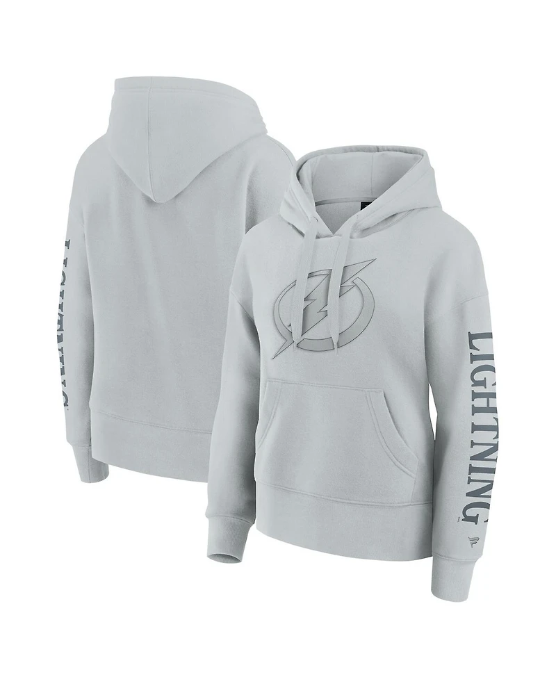 Fanatics Women's Gray Tampa Bay Lightning Elements Next Pullover Hoodie