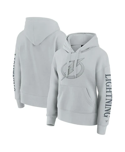 Fanatics Women's Gray Tampa Bay Lightning Elements Next Pullover Hoodie