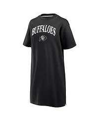 Fanatics Women's Black Colorado Buffaloes Elements Go Tri-Blend T-Shirt Dress