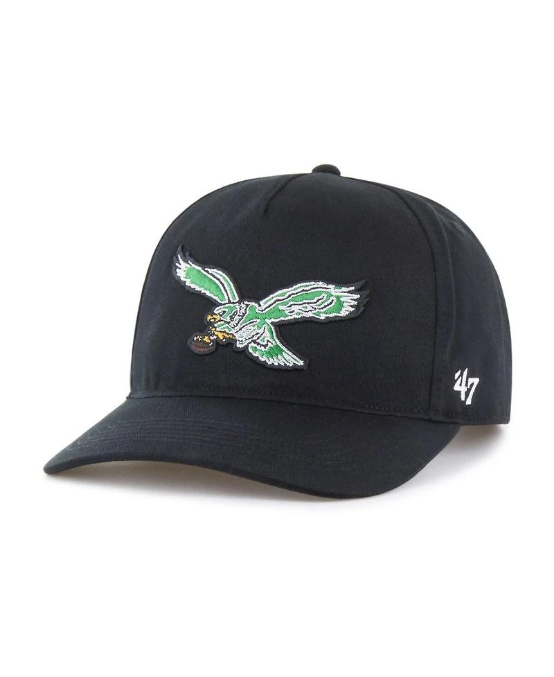 '47 Brand Men's Black Philadelphia Eagles Hitch Adjustable Hat
