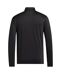 Adidas Men's Black Mississippi State Bulldogs Strategy Half-Zip Golf Jacket