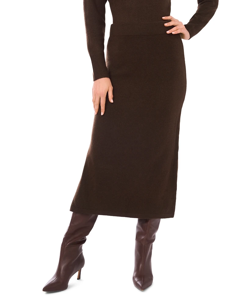 1.state Women's Side Slit Pencil Midi Skirt