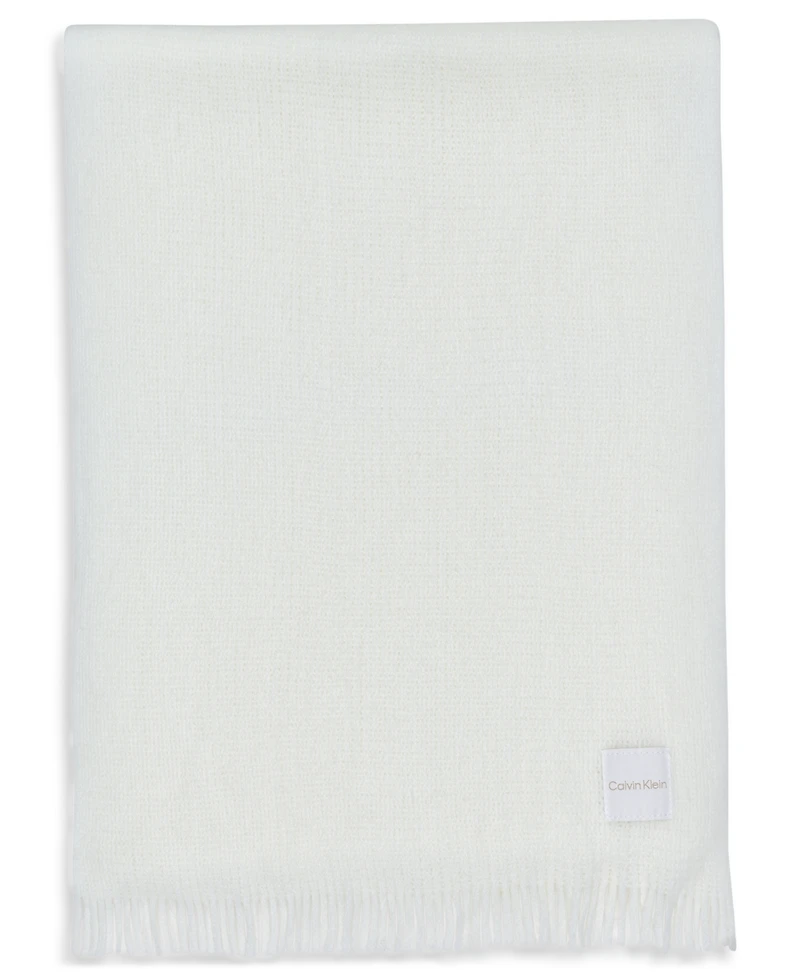 Calvin Klein Super Soft Fringe Detail Scarf