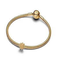 Pandora Gold Textured Sun Mini Charms