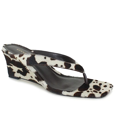 Kenneth Cole New York Women's Susannah Dress Wedge Thong Sandals
