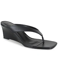 Kenneth Cole New York Women's Susannah Dress Wedge Thong Sandals