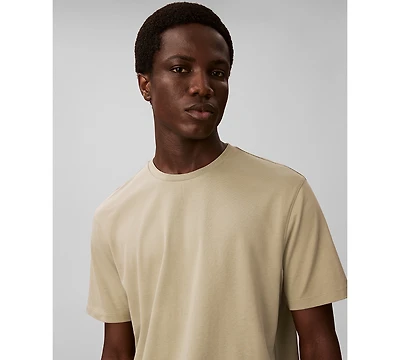 Calvin Klein Men's Short Sleeve Supima Cotton Interlock T-Shirt