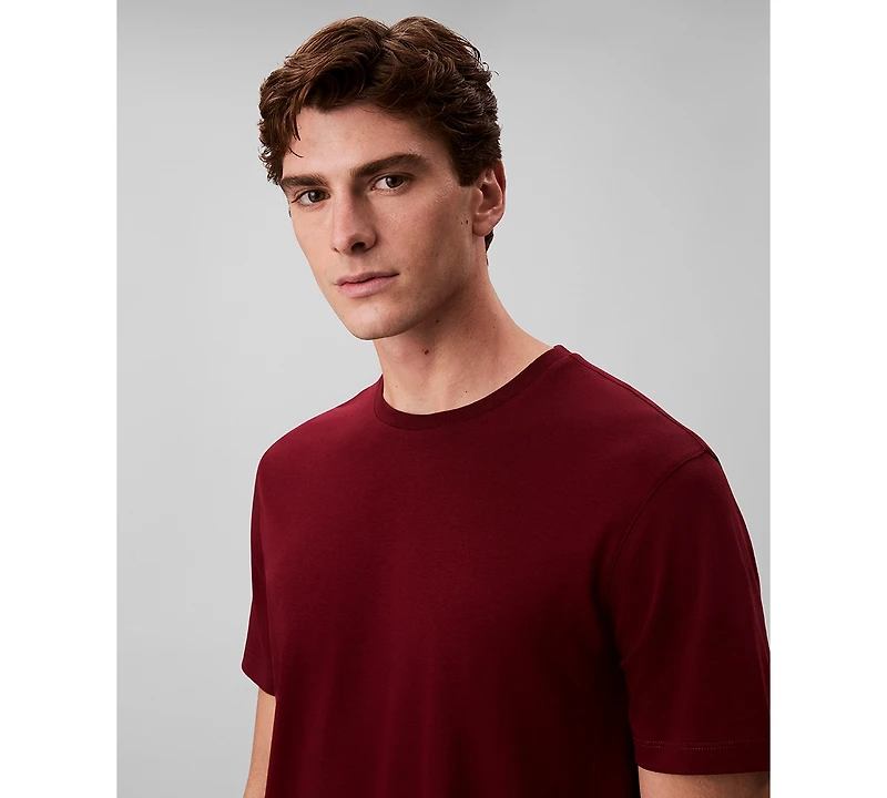 Calvin Klein Men's Short Sleeve Supima Cotton Interlock T-Shirt