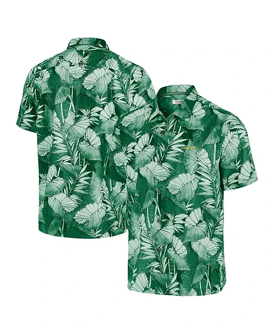 Tommy Bahama Men's Green Oregon Ducks Big Tall Coast Nuevo Fronds IslandZone Button-Up Shirt
