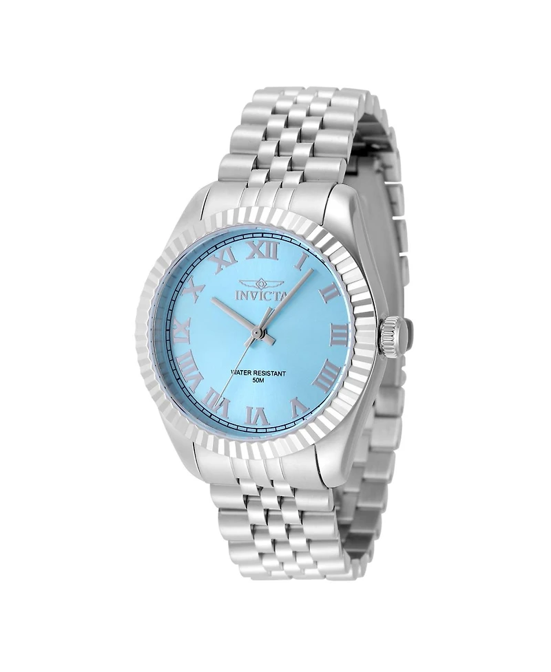 Invicta Women's Specialty Quartz 3 Hand Tiffany Blue Dial Watch