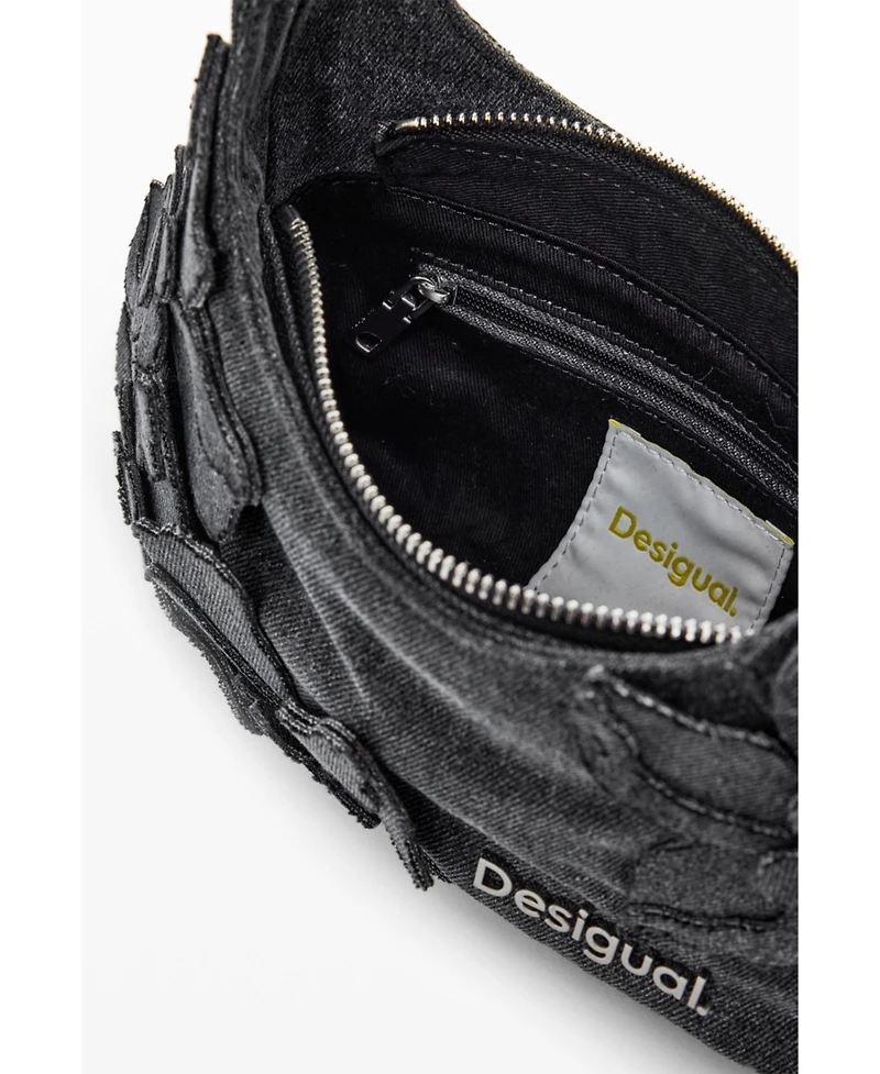 Desigual Women's Small floral applique bag