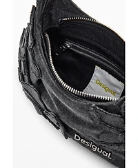 Desigual Women's Small floral applique bag