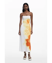 Desigual Women's Floral bandeau dress