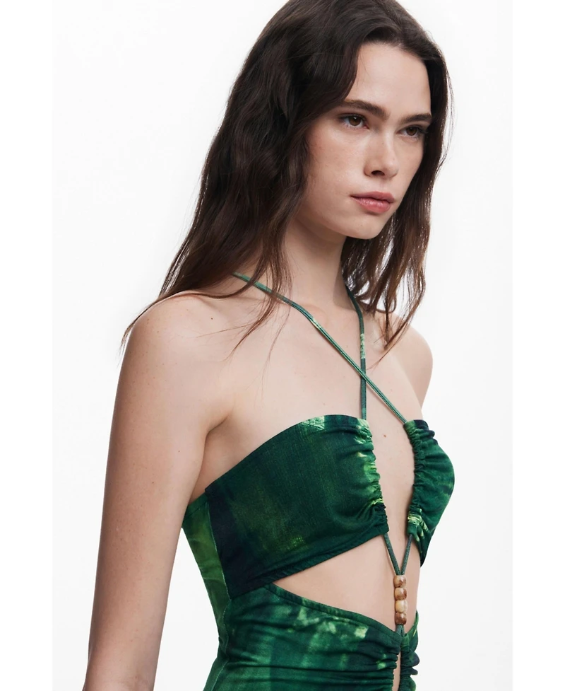 Desigual Women's Cut-out maxi dress