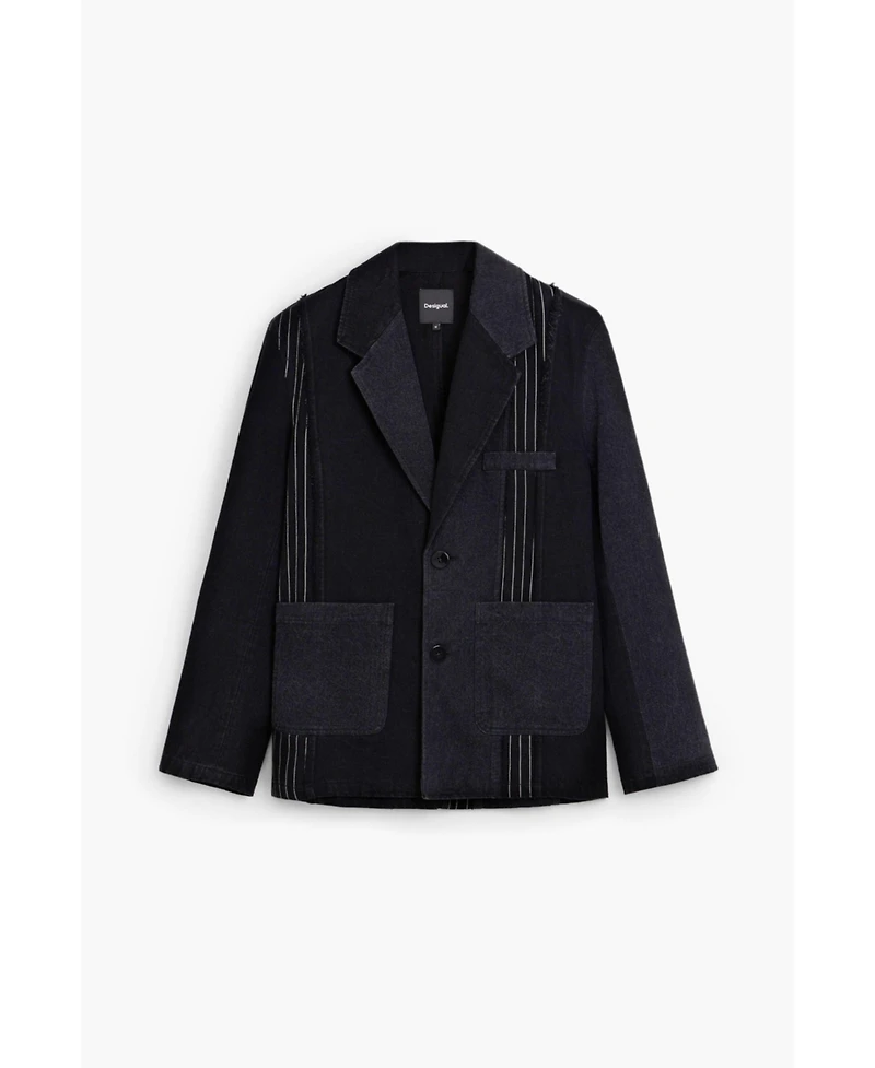 Desigual Men's Patchwork blazer