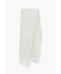 Desigual Women's Fringed knit skirt