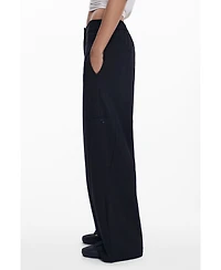 Desigual Women's Straight plain tailor trousers