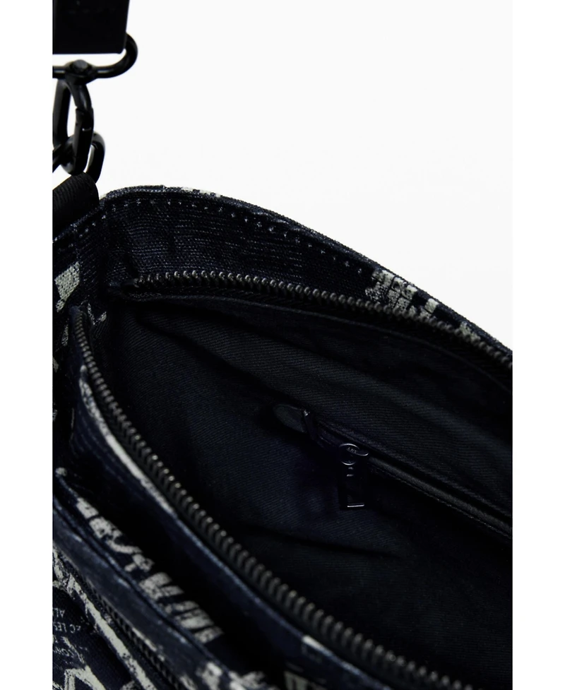 Desigual Women's Medium newspaper handbag