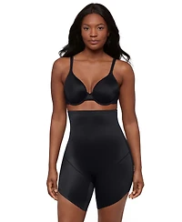 Miraclesuit Women's Showstopped Slanted Hem Shaping High-Waist Shorts