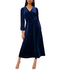 Msk Petite Velvet Dress