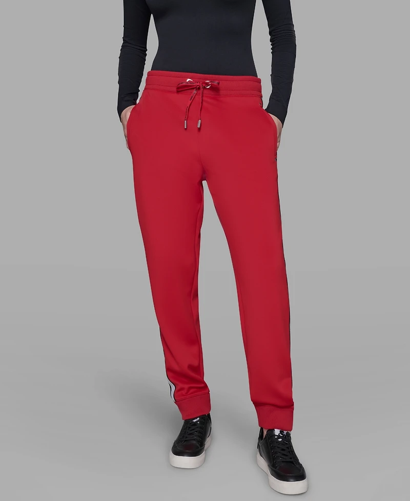 Karl Lagerfeld Paris Women's Logo Tape Jogger