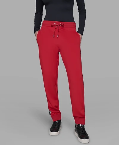 Karl Lagerfeld Paris Women's Logo Tape Jogger