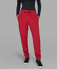 Karl Lagerfeld Paris Women's Logo Tape Jogger