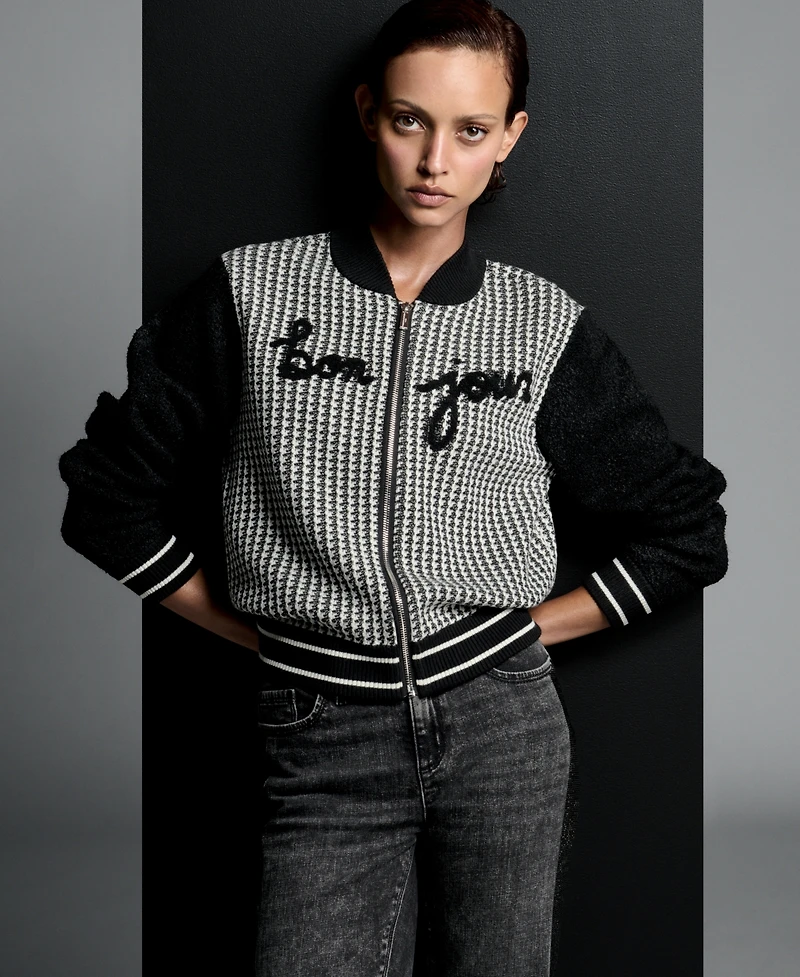 Karl Lagerfeld Paris Women's Bonjour Sweater