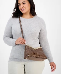 I.n.c. International Concepts Bawdii Croc-Embossed Shoulder Bag, Macy's Exclusive