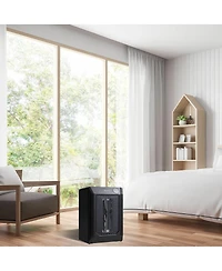 1500W Portable Electric Space Heater with 2H Timer Led Remote Control Room Office