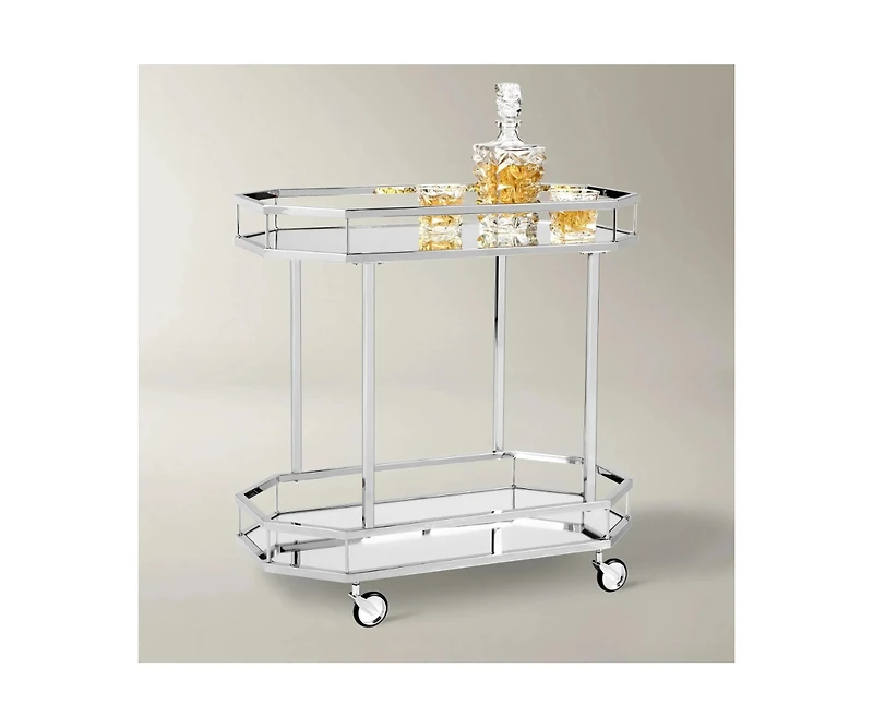 Z Gallerie Metropolitan Bar Cart