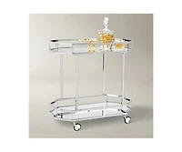 Z Gallerie Metropolitan Bar Cart