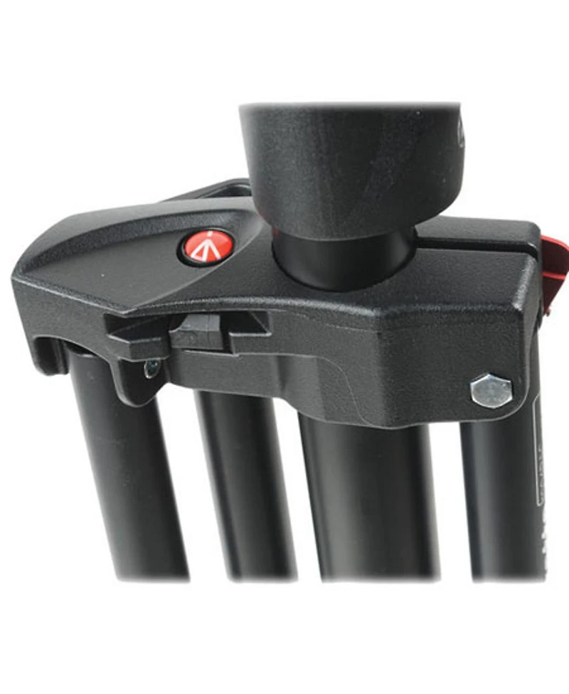 Manfrotto 1005BAC 107" Air Cushioned Aluminum Ranker Light Stand with 3-Sections & 2 Risers, Black