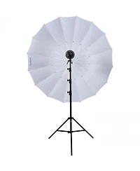 Westcott 7' White Diffusion Parabolic Umbrella