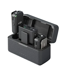 Dji Dji Mic Dual-Transmitter Compact Digital Wireless Microphone System/Recorder for Camera & Smartphone (2.4 GHz)