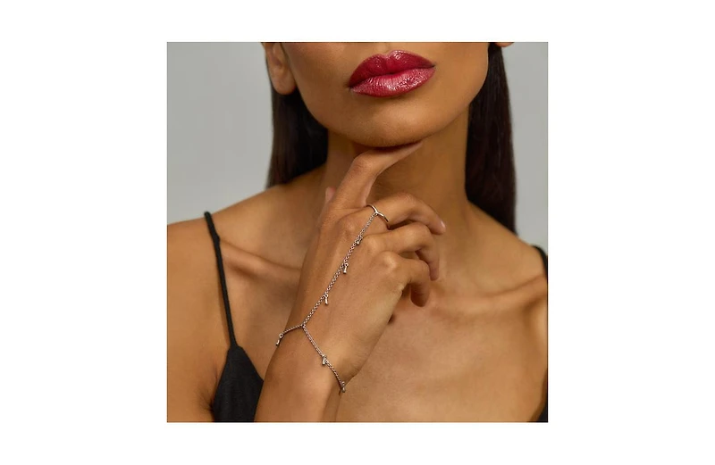 Lucy Quartermaine Multi Drop Hand Chain