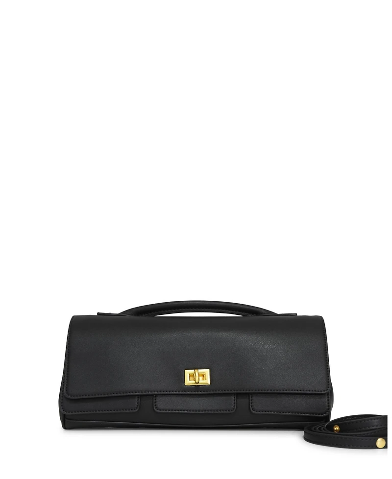 Belle & Bloom Love Boat Leather Clutch Bag