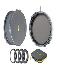 NiSi JetMag Pro 82MAG Variable Nd Magnetic Flex Filter Kit with 4x Adapter Rings