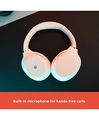 RadioShack Bluetooth 5.4 Active Noise Cancelling Foldable Wireless Headphones With Extended Playtime 3304400 White
