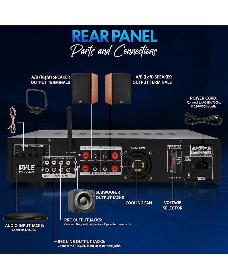Bluetooth Hybrid Amplifier Receiver