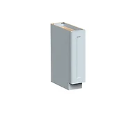 Casainc W9"x D24"x H34.5" Kitchen Base Spicy Rack Cabinet