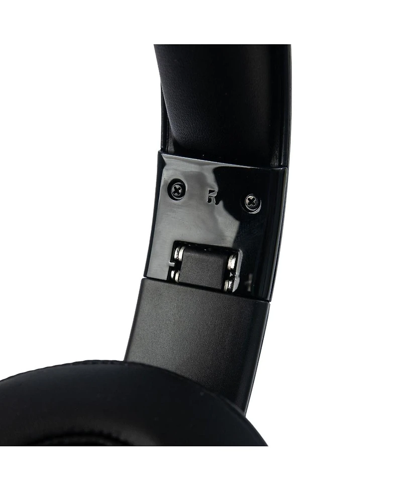 RadioShack Bluetooth 5.4 Over The Head Headphones With On-Ear Controls and 400 Mah Rechargeable Battery 3304403 Black