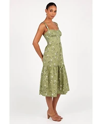 Petal and Pup Women's Paisley Midi Dress