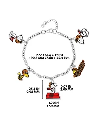 Peanuts Snoopy & Friends Charm Bracelet