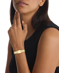 Calvin Klein Women's Poise Gold Tone Stainless Steel Bracelet Watch, 16mm