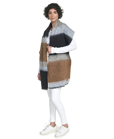 Calvin Klein Color Block Scarf