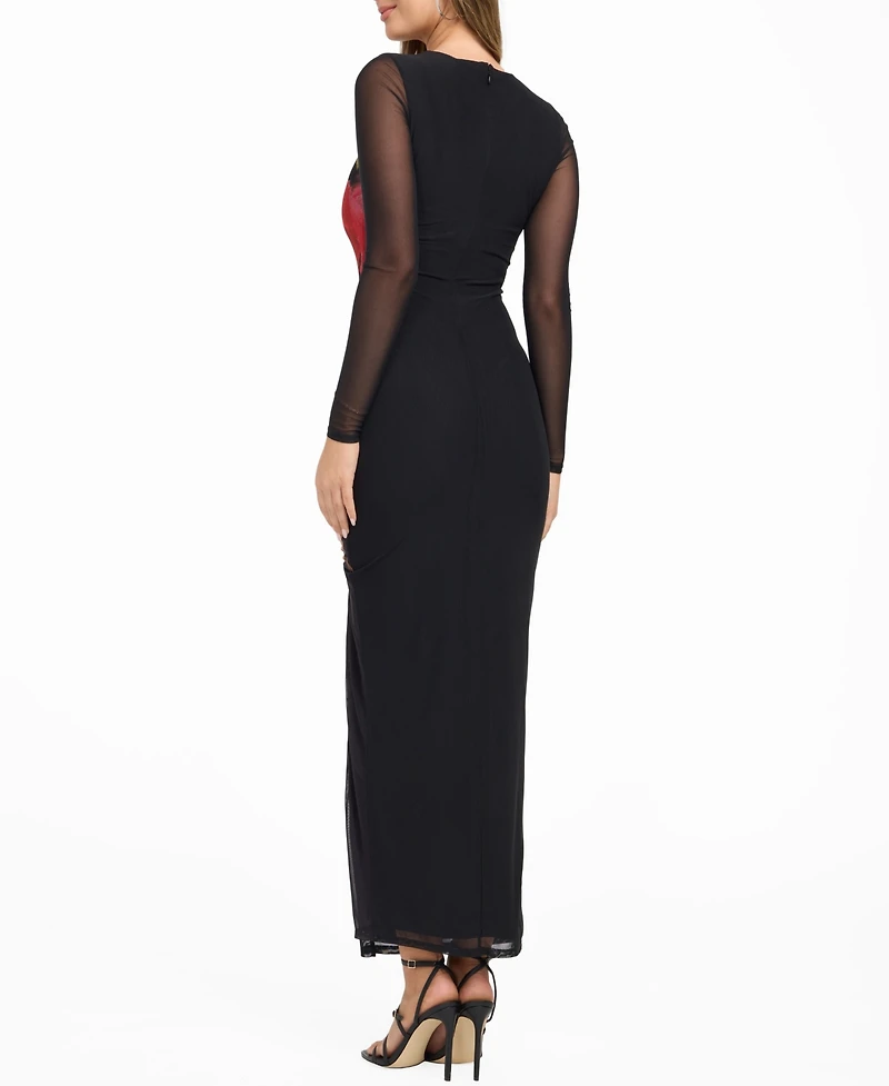 Guess Women's Long Sleeve Alyssa Dress